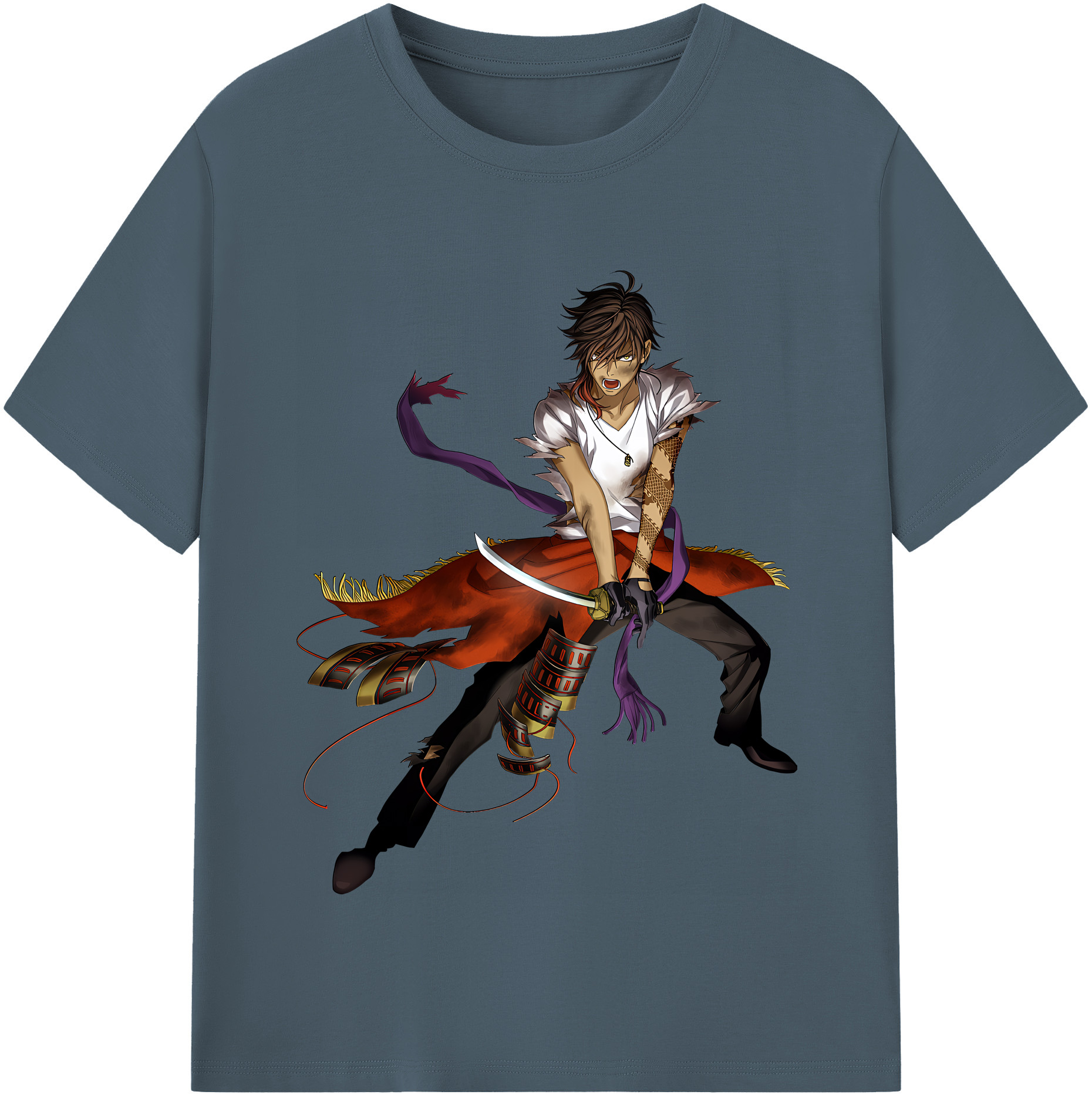 （画像用） 刀剣乱舞 Touken Ranbu 綿100％半袖Tシャツ（フロントプリント）